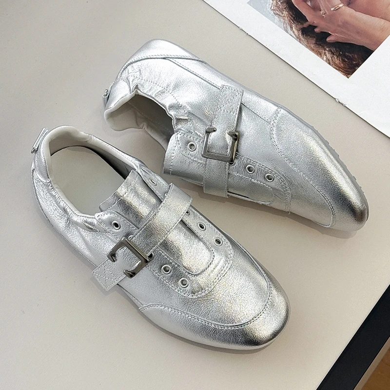 Women's Flat Mary Jane Shoes - Non-Slip Training Sneakers