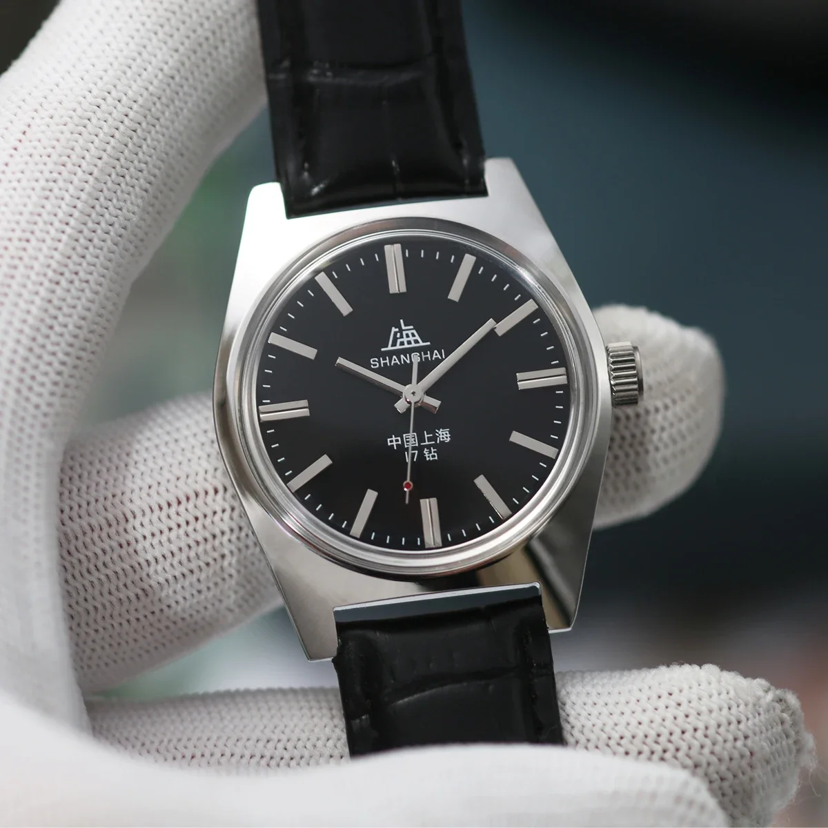 

Мужские часы Shanghai 7120, 36 мм, механические, из нержавеющей стали, с ручным заводом, в стиле ретро, классический подарок, оптом.