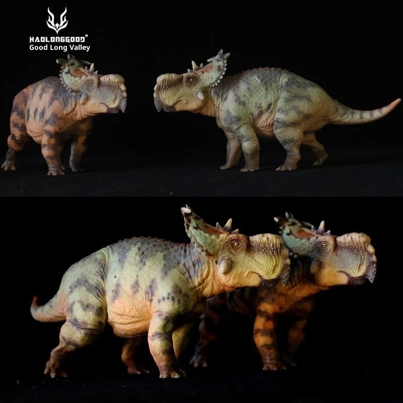Modèle de Simulation de dinosaure préhistorique, figurine d'action Pachyrhinosaurus, ornements à collectionner, cadeau de Festival, Surprise aux amis