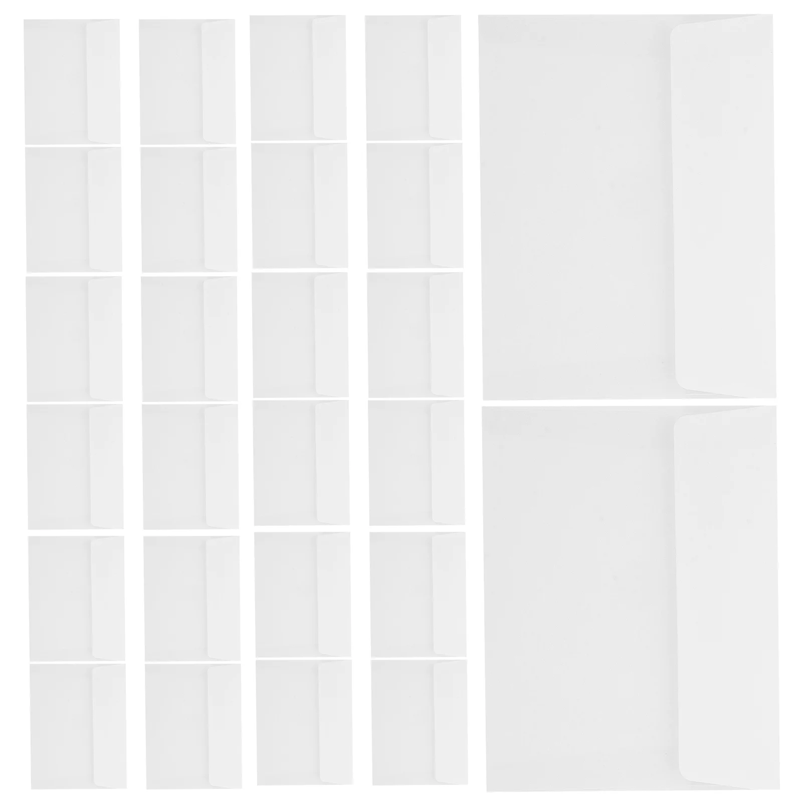 

50Pcs White A2 Paper Envelopes Self Seal Letter Sized Envelopes for Wedding Invitations Greeting Cards Business Letters Mailing
