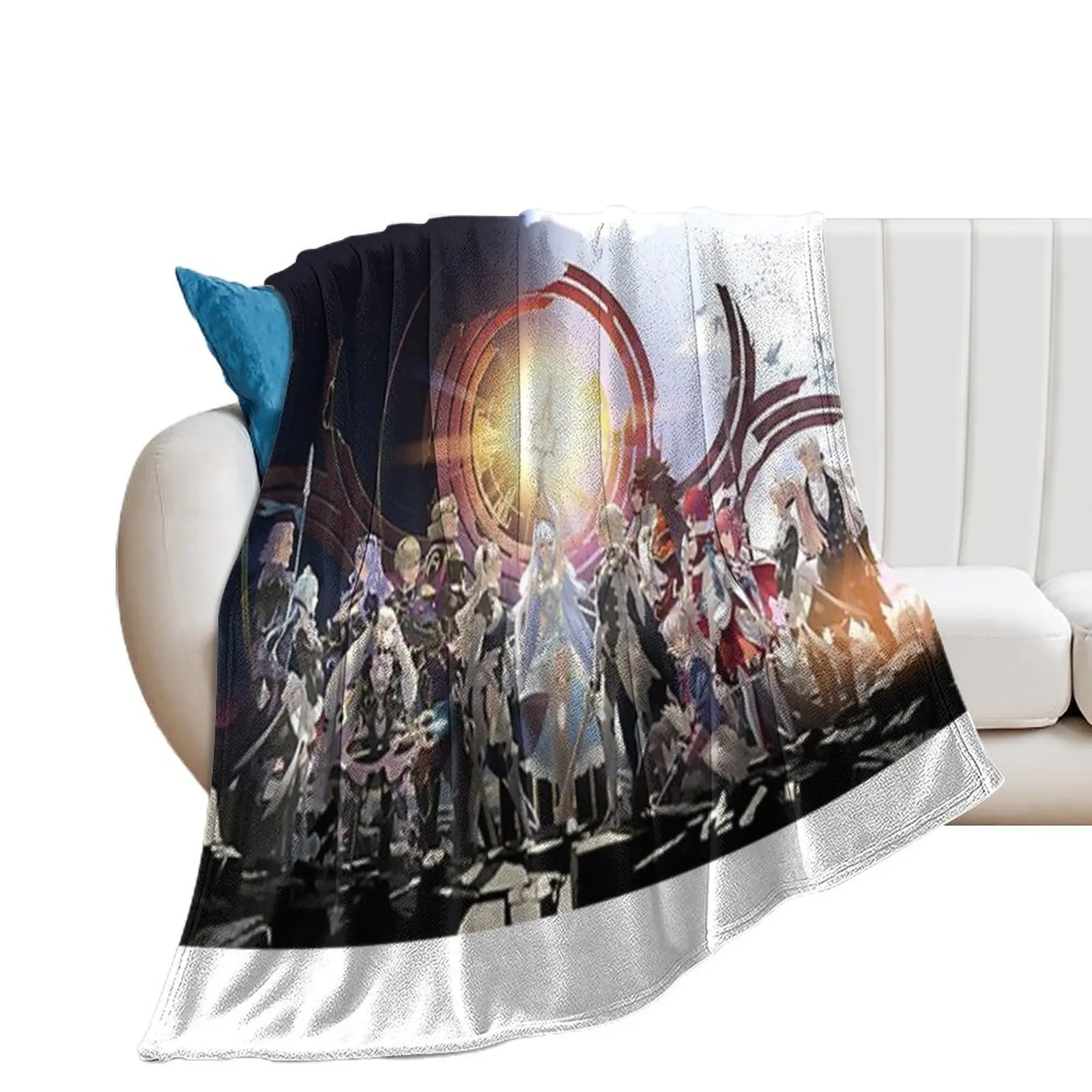 Fire Emblem Fates Throw Blanket Thermals For Travel warm winter anime Heavy Blankets