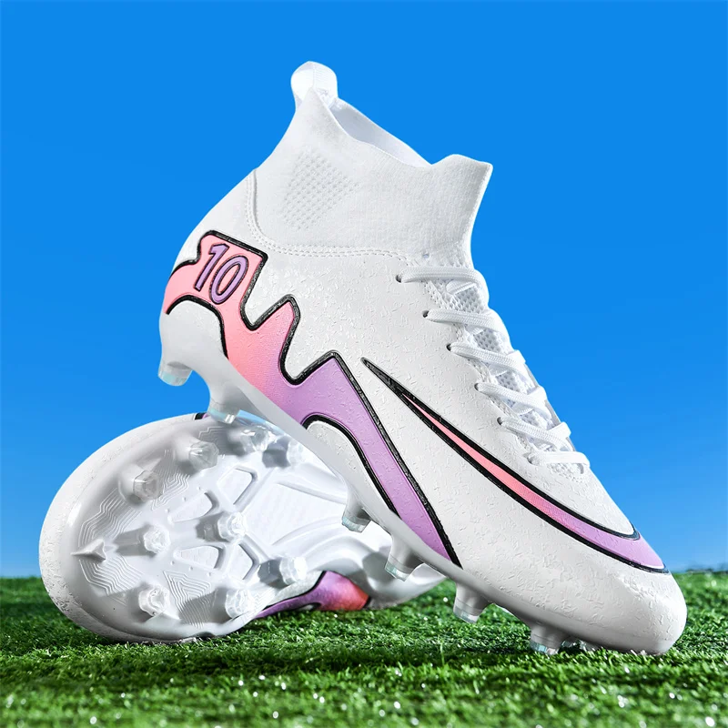 

Original Indoor Society Football Studded Shoes Futsal Indoor Non Slip Professional Soccer Shoes Ultralight Football Field Boots