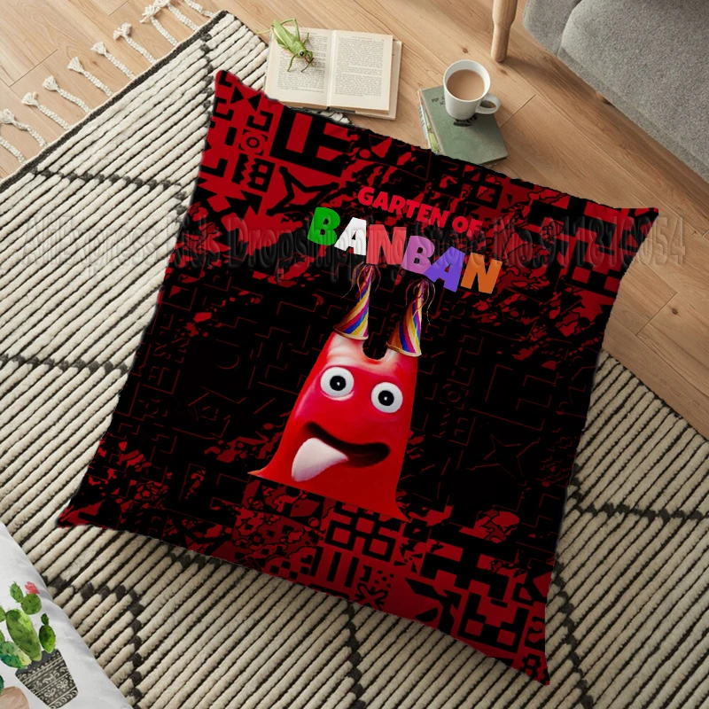 Garten of Banban Cushion Cover Cartoon Decorative Throw Pillow Cover Pillow Case Living Room Cushion Covers 45x45cm