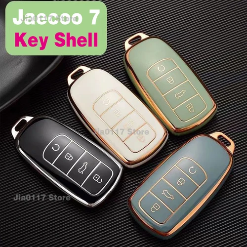 Imagen 1 del producto Para Chery Jaecoo 7 J7 Jaecoo 8 J8 Tiggo 9 llavero de coche funda de silicona funda para llave envío gratis