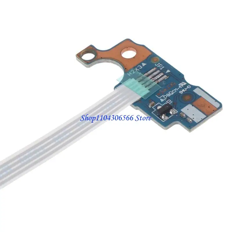 02DD مفتاح تشغيل/إيقاف زر الطاقة مع كابل لجزء إصلاح الكمبيوتر 255 250