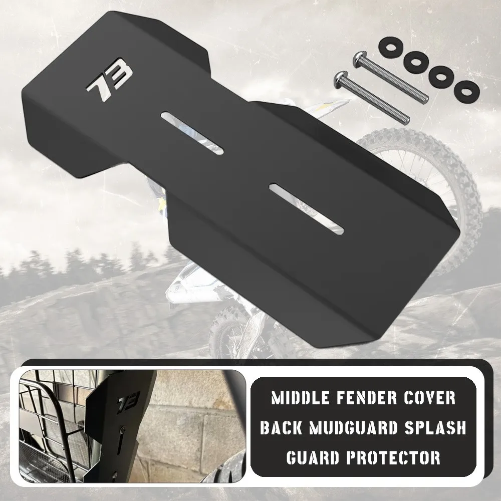 For Super73 Super 73 S1 S2 RX Motorcycles Middle Fender Cover Back Mudguard Fender Splash Extension Engine Defense Mud Guard