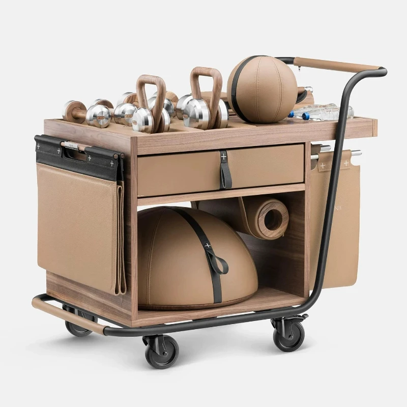 Fitness equipment, luxury hotels, mobile fitness equipment sets, private high-end wood
