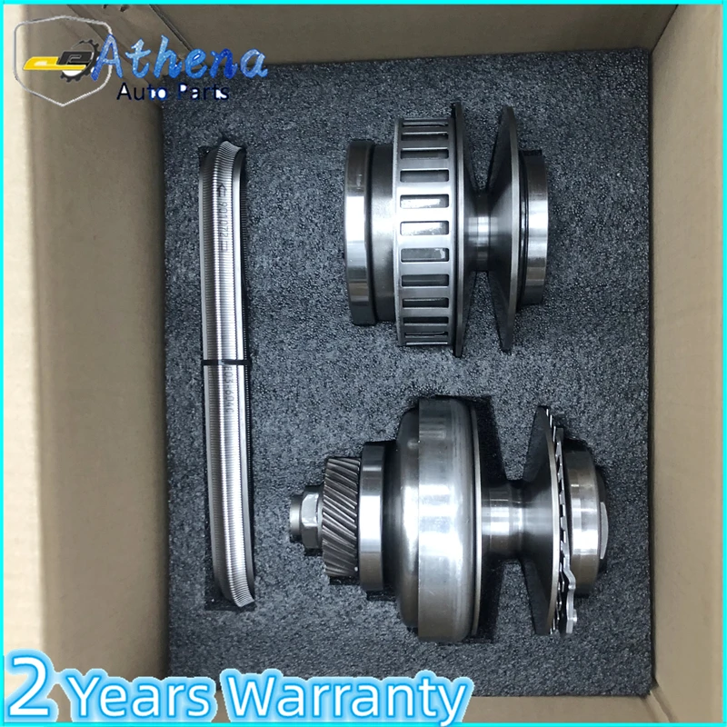 JF015E RE0F11A CVT Pulley Set Chain Belt 901068 901072 For Nissan JF015 Gearbox Drive And Driven Pulley 31214-3JX9A Transmission