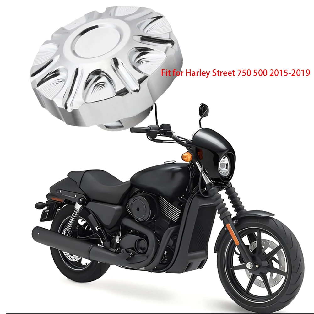 

Motorcycle Gas Oil Fuel Tank Cap Cover Aluminum Vented for Harley Street 500 XG500,750 XG750 2015 2016 2017 2018 2019 2020