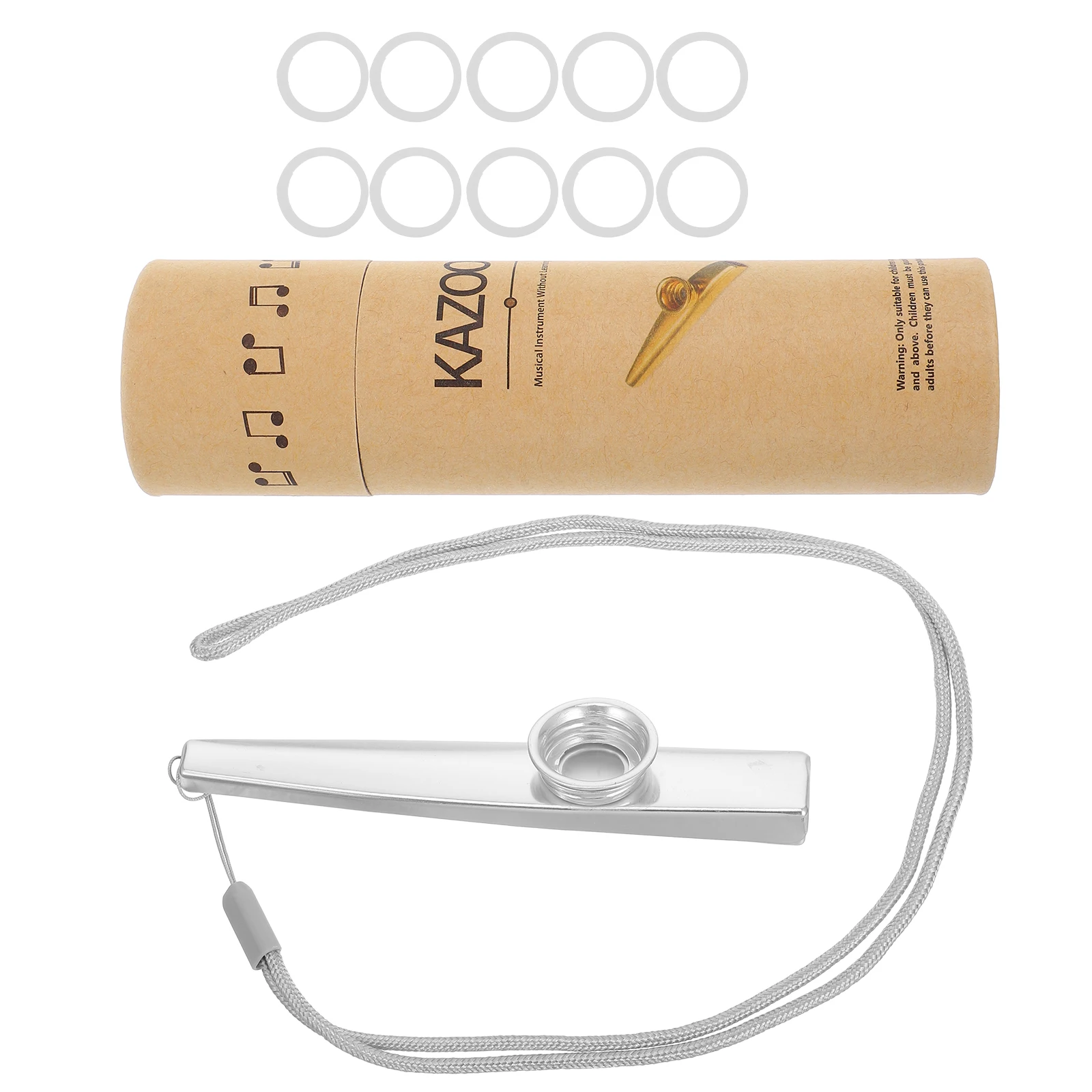 

Kazoo Set Adult Kazoos Harmonica Beginner for Adults Aluminum Alloy Bulk Child