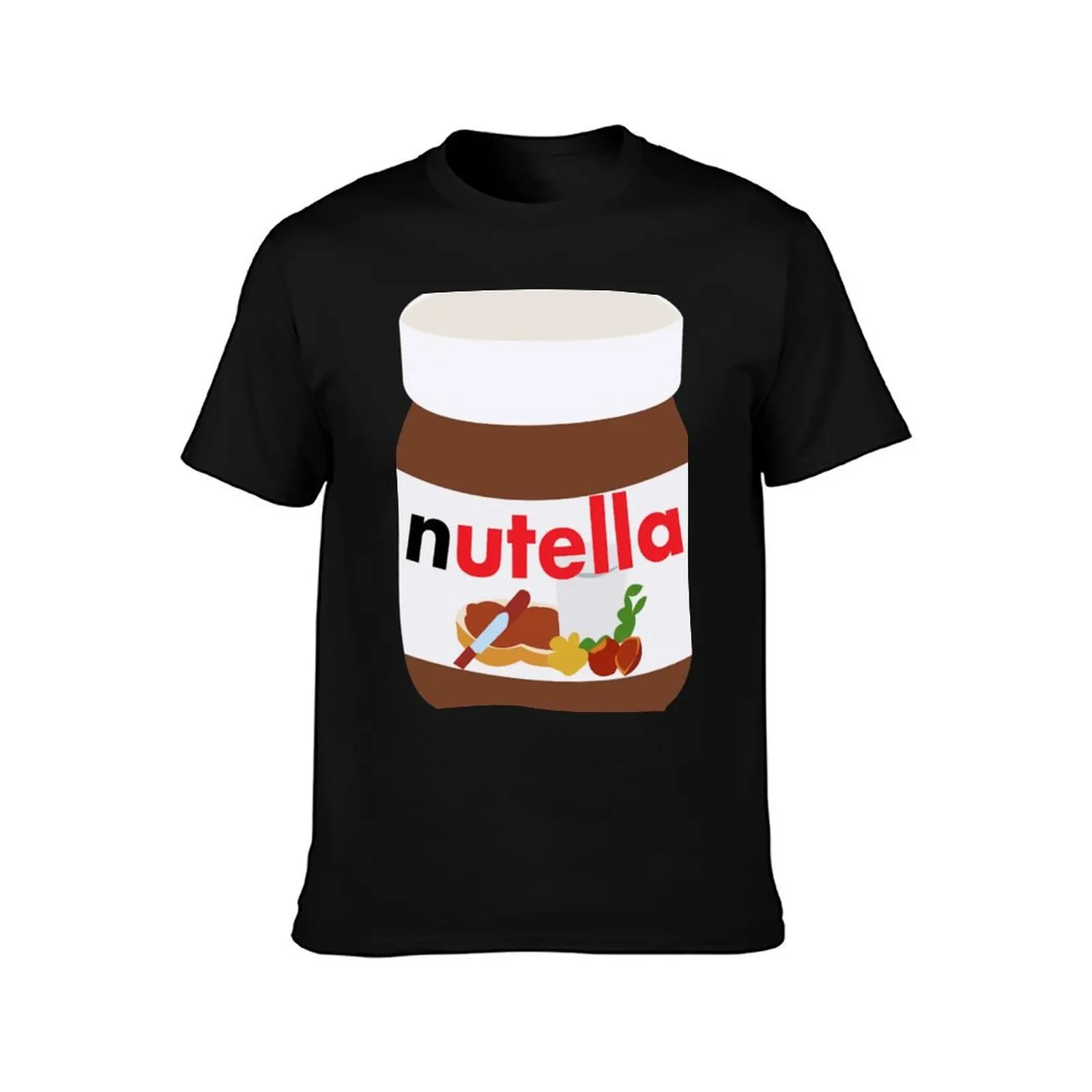 nutella T-Shirt Casual Everyday Short Sleeve T-Shirt