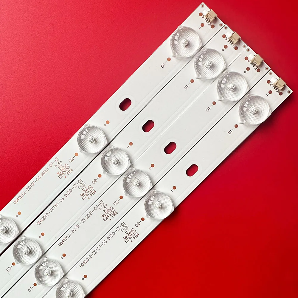 4/20PCS LED Backlight strip for 0D42D12-ZC15F-03 0D42D12-ZC15F-05 LE42F18 303TT420033 OD42D12-ZC15F 825mm