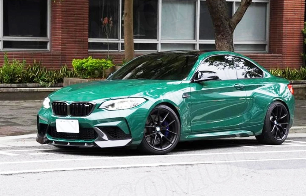 

JCYECF передний бампер из углеродного волокна, спойлер, сплиттер для BMW F87 M2 M2C Competition 2018-2020, защита бампера, Стайлинг автомобиля