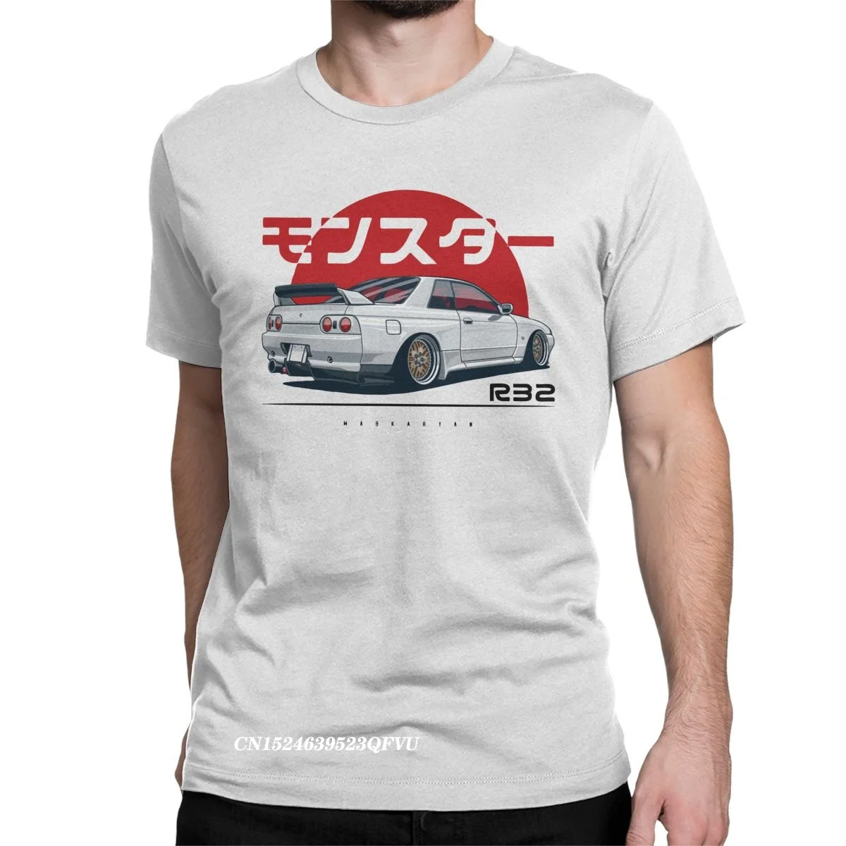 2024 New T-Shirts Men Car Funny Pure Cotton Tees Sleeve Tops T Shirts Plus Size Tops Funny Design Tshirts