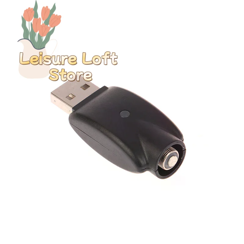 Smart 510-Thread Charger with Overcharge Protection - USB-C Rotary Lamp with LED Indicators, Portable & Safe
