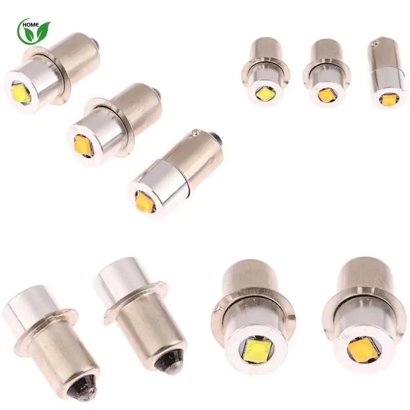 1Pcs 3W LED Lights High Bright DC 6-24V 3-12V Replacement Bulbs 300lm Lashlight For P13.5S BA9S Base Work Lamp Torch