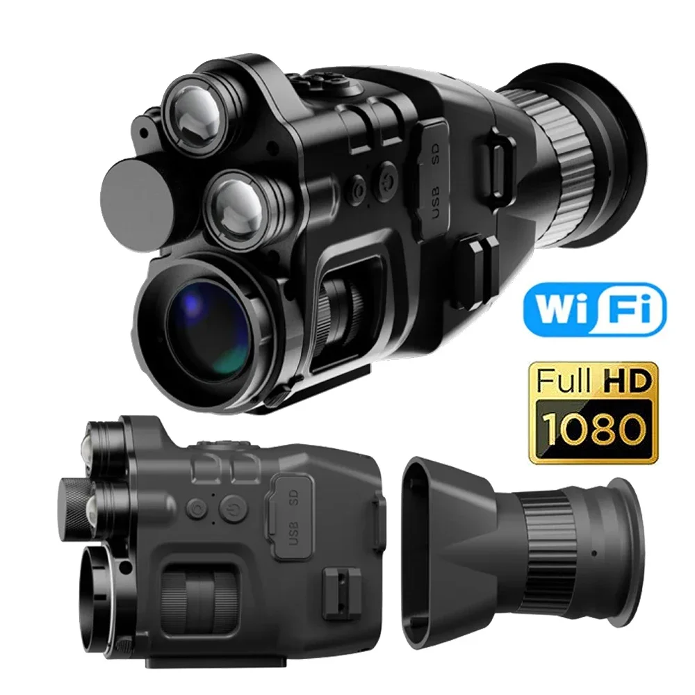 CY789 1080P HD 24X Wifi APP Digital Monocular Telescopes 850/940nm Dual Infrared 400M Night Vision Scope Camera for Hunting