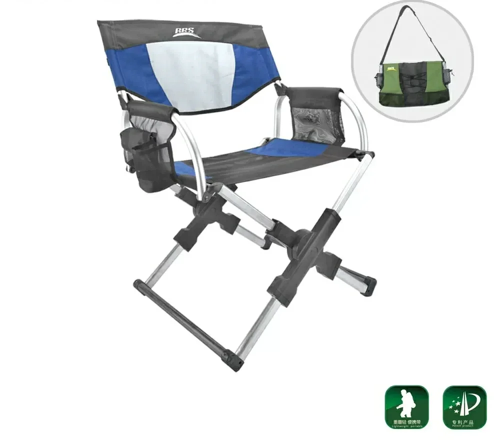 Arm Chair, Folding Director's Chair with Carry Bag