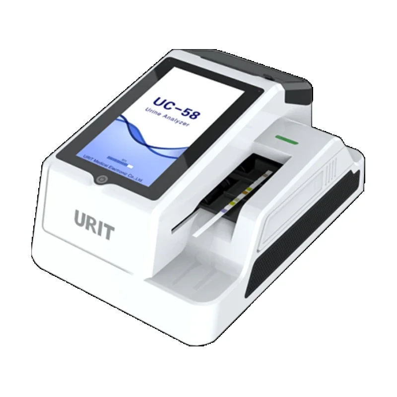 URIT UC-58 Semi Auto Urine Analyzer With Touch Screen/Urine Analyzer With Microalbumin/Creatinine/Calcium/ACR/PCR Parameters