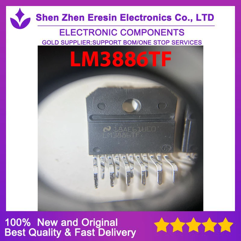 

Free shipping 1PCS/LOT LM3886TF ZIP11 New and original