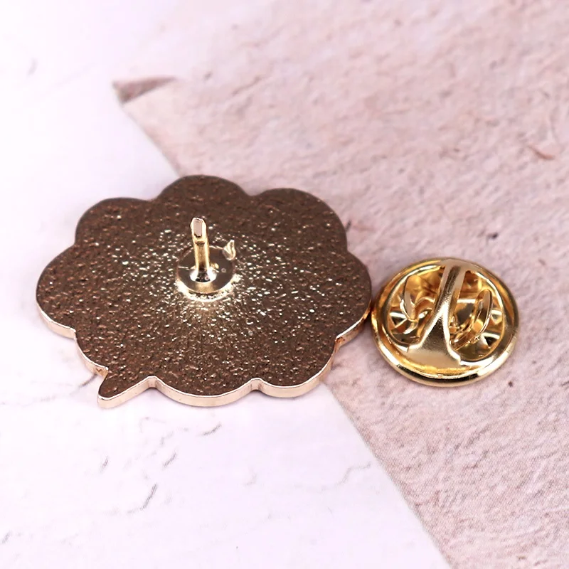 Oh Glitter Lapel Pin Cute Bubbles Enamel Pin Fanfiction Lover Pins Brooch view 2