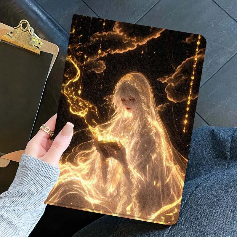 capa-para-tablet-anime-fantasy-woman-para-ipad-pro-mini-1-2-3-4-5-6-7-7ª-geracao-129-105-13-11-79-83-m4-polegadas