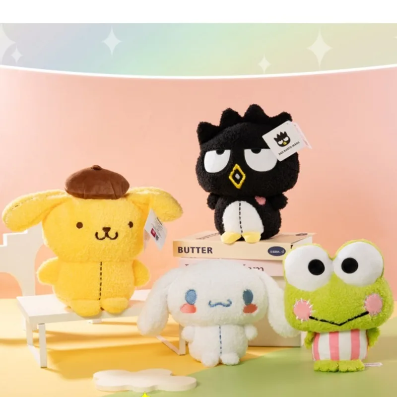

20-28cm Anime Kawaii Sanrios Line Series Pom Pom Purin Plush Doll BADBADTZ-MARU Keroppi Cartoon Doll Pillow Ornament Toy Gift