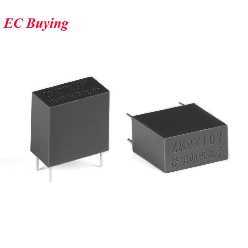 2pcs/1pc ZMPT107-1 ZMPT107 2mA/2mA Precision Phase Voltage Transformer Output Voltage 3000V ZMPT107 Isolation Current Sensor