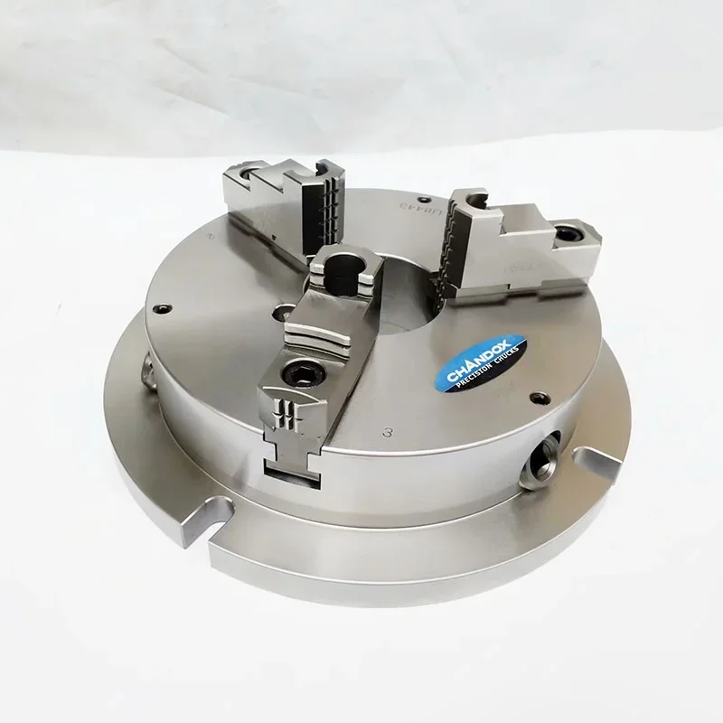 Taiwan CHANDOX Powerful Type Super Thin Chucks NBK-06/NBK-08/NBK-10/NBK-12 Precision Lathe Manual 3jaw Chuck