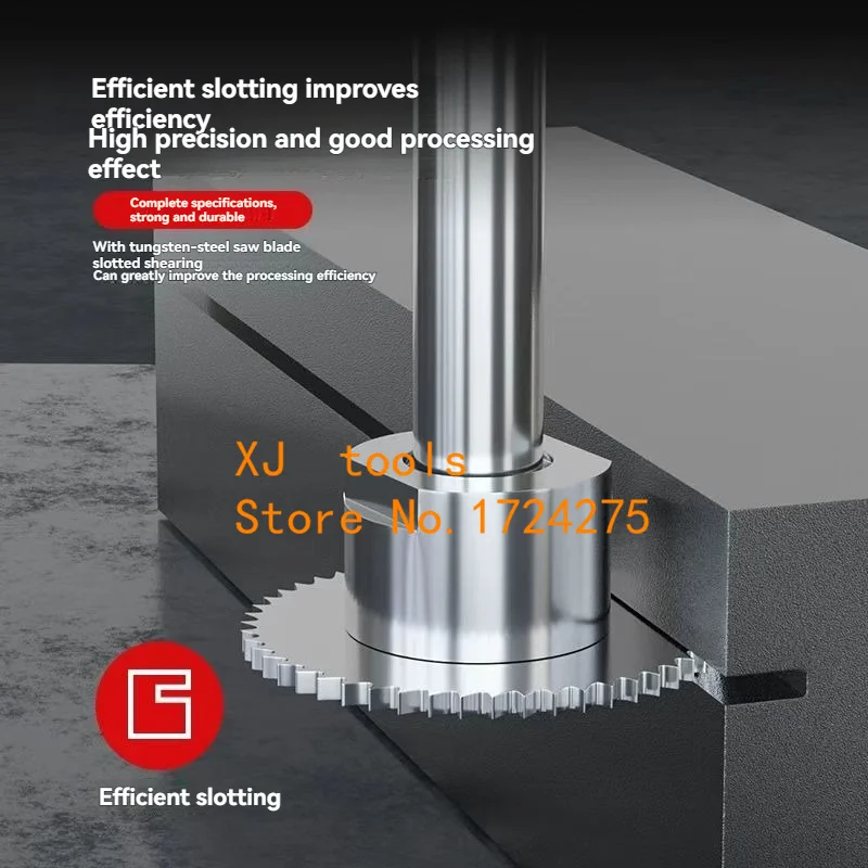 NEW Saw Milling Cutter Saw Blade Holder Slotting Machining Metal Cutting Tool Front Rear Lock 10mm 12.7mm 13mm 16mm 22mm 25.4mm