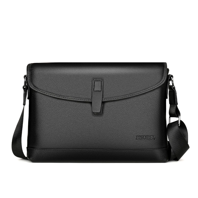 2026 new Genuine Leather Men's Business Commuting Side Bag Crossbody Bag cowhide Shoulder Messenger Bags Sling Bag Male bag 0A