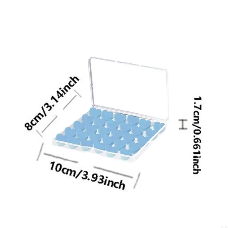 30pcs مقاومة للماء مقاومة للماء سدادات أذن على شكل قلب من سدادات الأذن لحظر الضوضاء لدراسة طائرات السفر