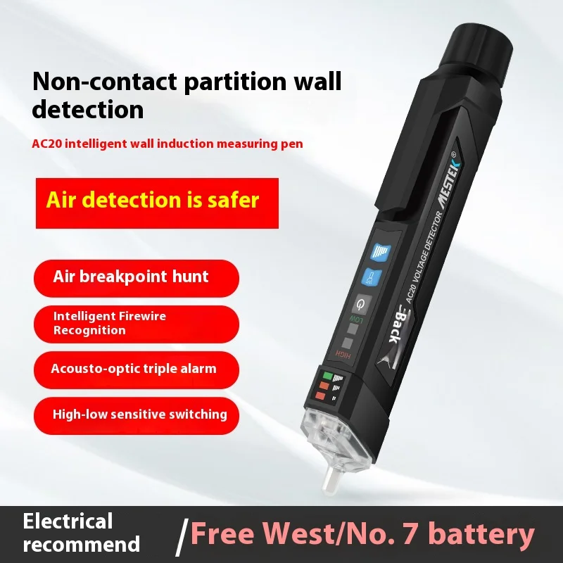 

Многофункциональная электрическая ручка, бесконтактная линия обнаружения, интеллектуальный тест на мощность электриков, универсальная индукционная тестовая ручка, бытовая ручка