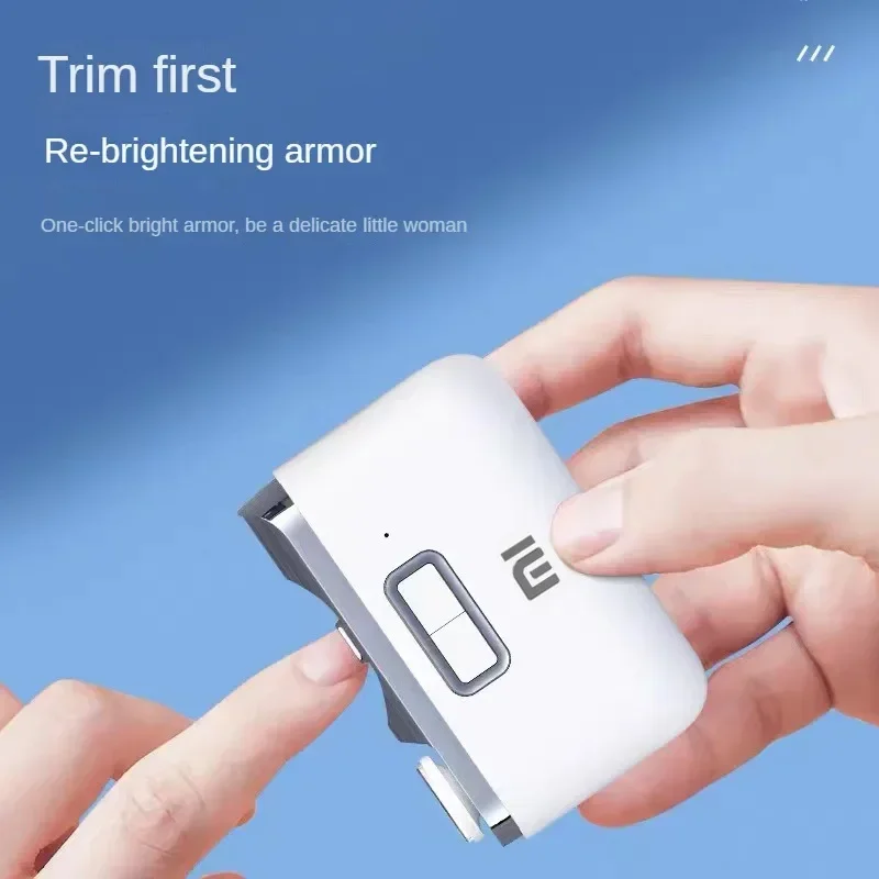 Xiaomi Electric Nail Clippers Fully Automatic Polished Armor Trim Nail Clipper Smart Home Suitable for Children Manicure