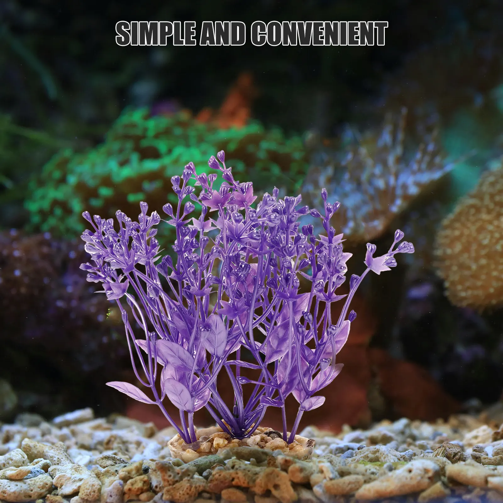 Plantes aquatiques artificiell - Non Planted Aquarium Fish avis et prix