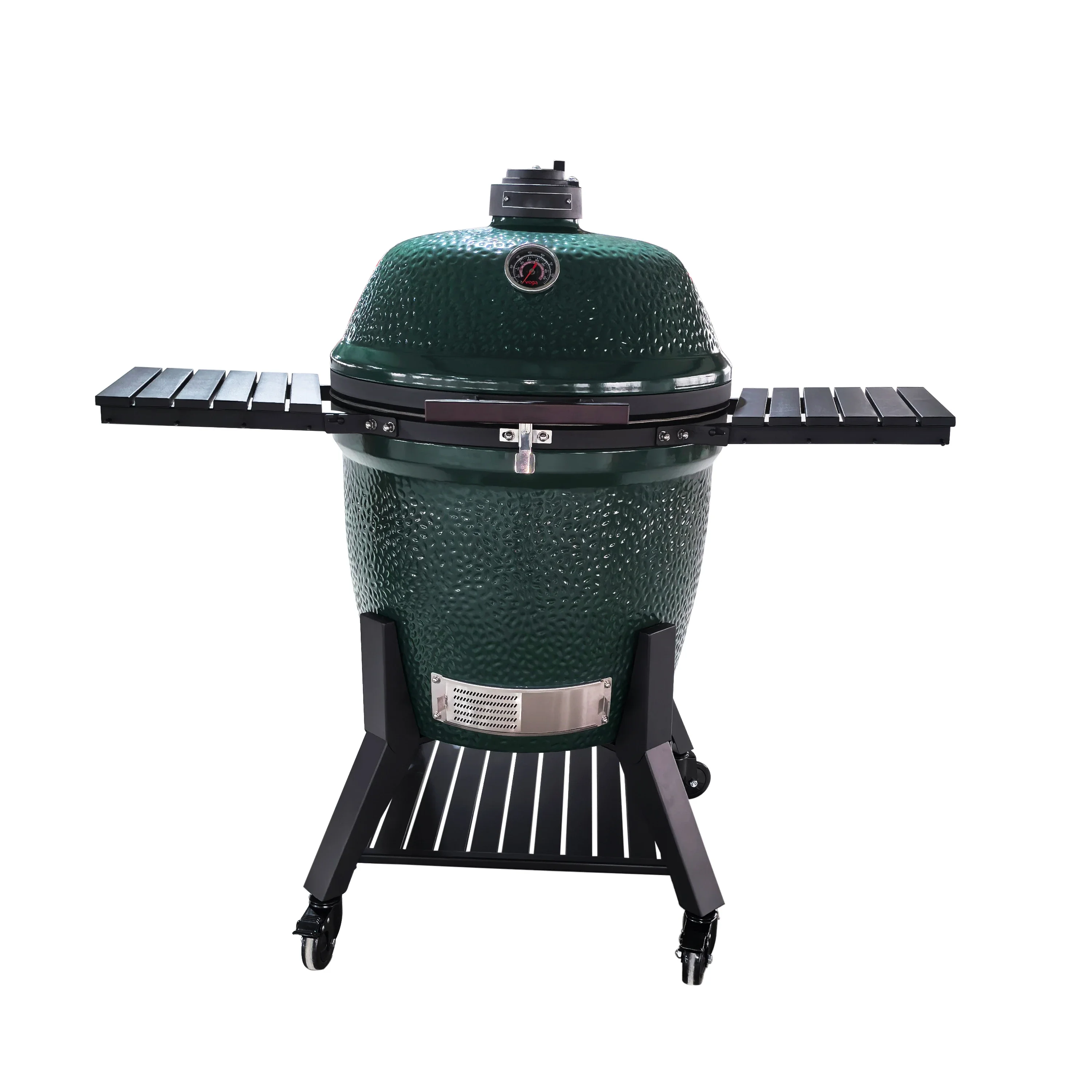 Modern Ceramic BBQ Grill 28 Inch Glossy Forest Green MK28 Pro Eco-Friendly Egg Smoker Charcoal European Outdoor Grill Good Price
