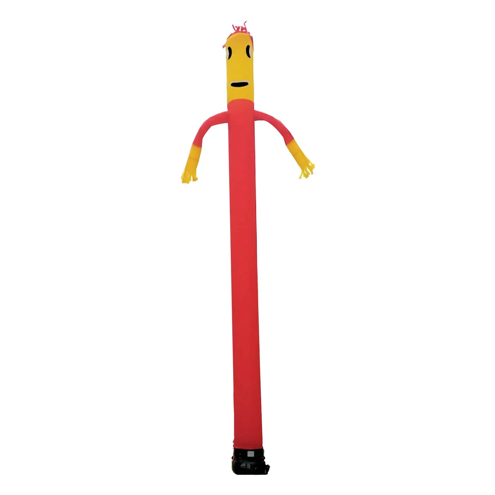 Inflatable Tube Man 20 Ft Outdoor Advertising Wavy Air Dancer Party Welcome Decoration Red