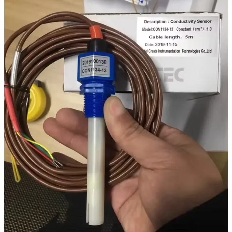 ROC CON1134-13 Conductivity Sensor - 1.0 Plastic Electrode Probe for Precision Measurement