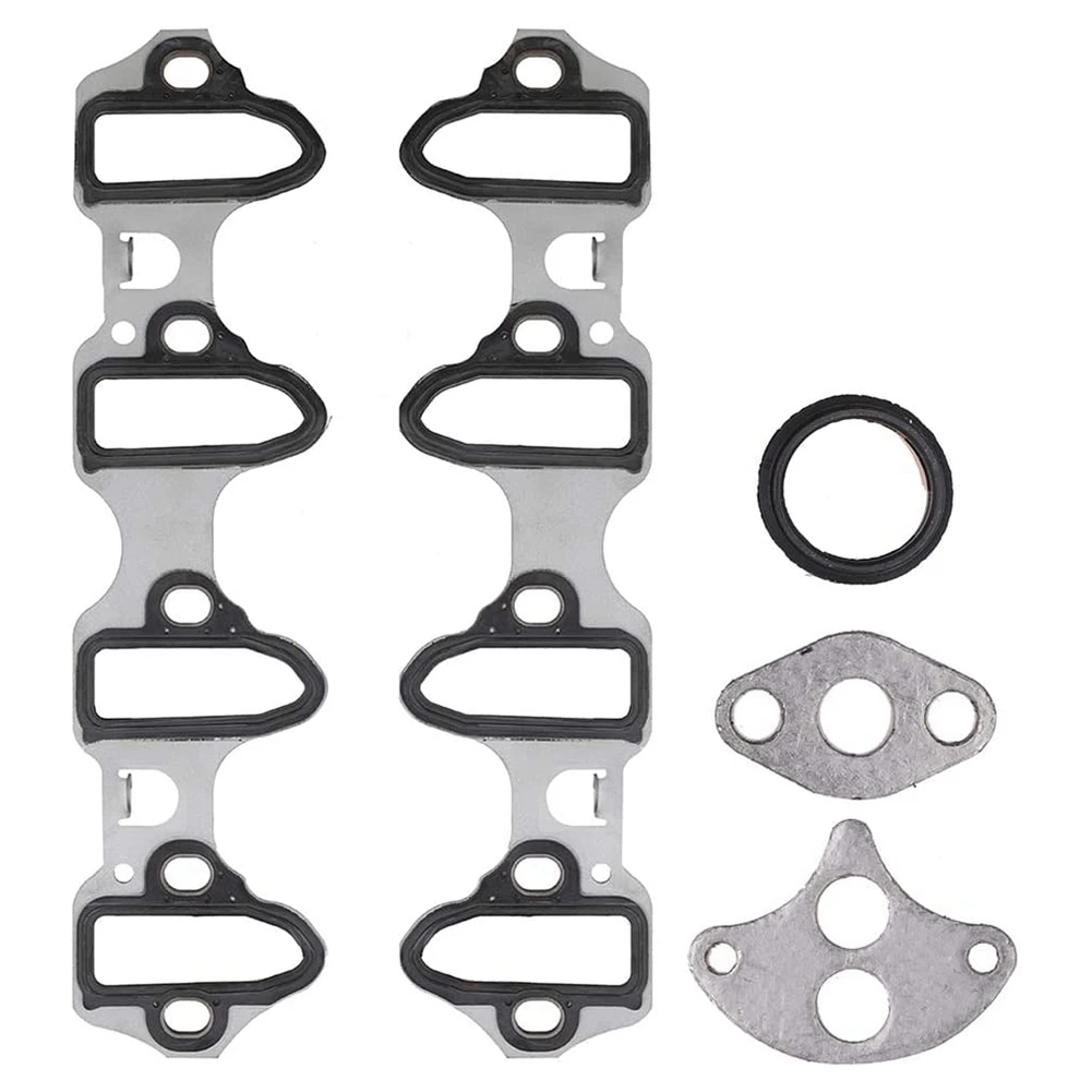 Intake Manifold Gasket Set - for 4.8L 5.3L 6.0L Chevy Silverado, Suburban, Tahoe, GMC Sierra, Yukon, 89060413 MS98016T