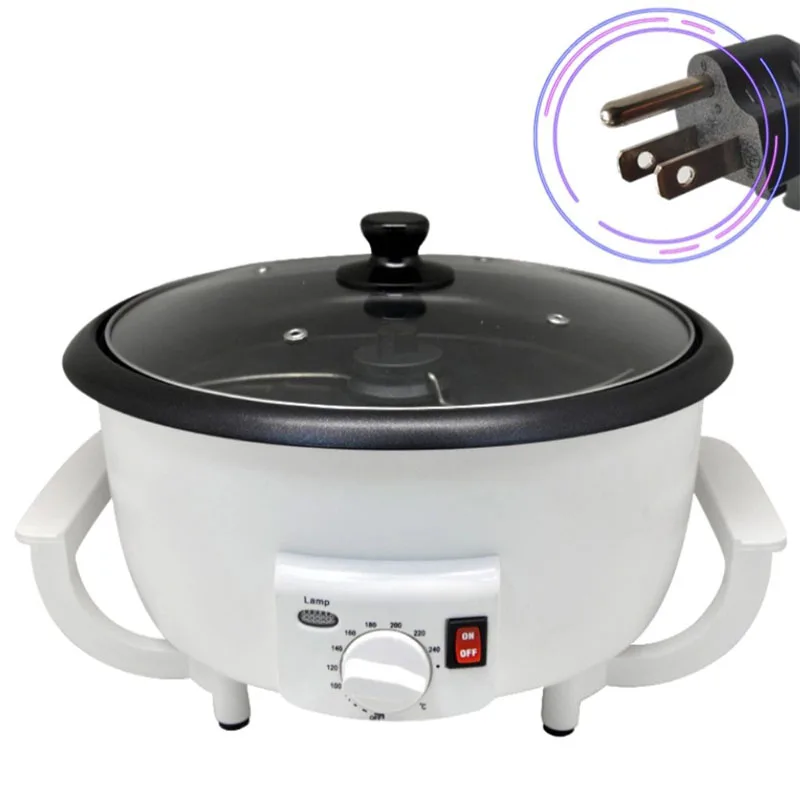 2026 New Home 750 جرام محمصة حبوب البن، صانع الفشار، محمصة حبوب كهربائية متعددة الوظائف #6