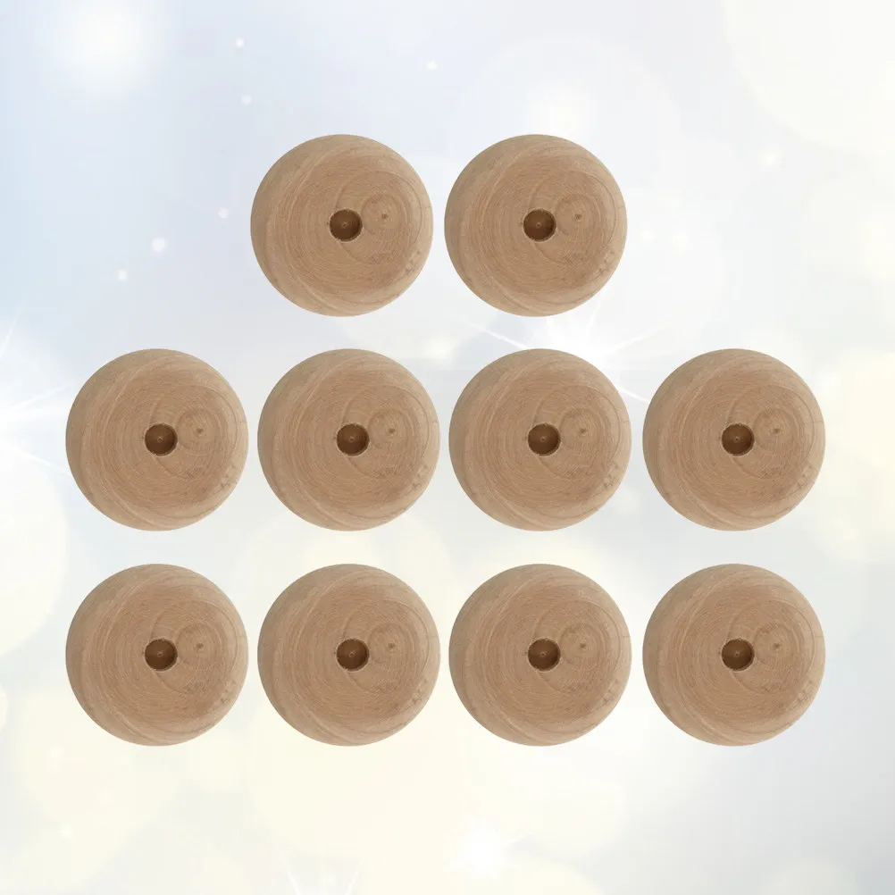 

10Pcs Premium Wooden Wheels DIY Craft Kit for Car Models Accessories Childrens Creative Activities Home Outdoor Use Eco Friendly