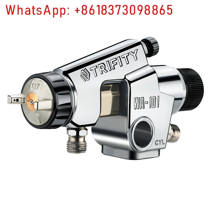 Pistola de pintura automática, linha de alta atomização, ferramenta de pulverização pneumática alternativa wa-101