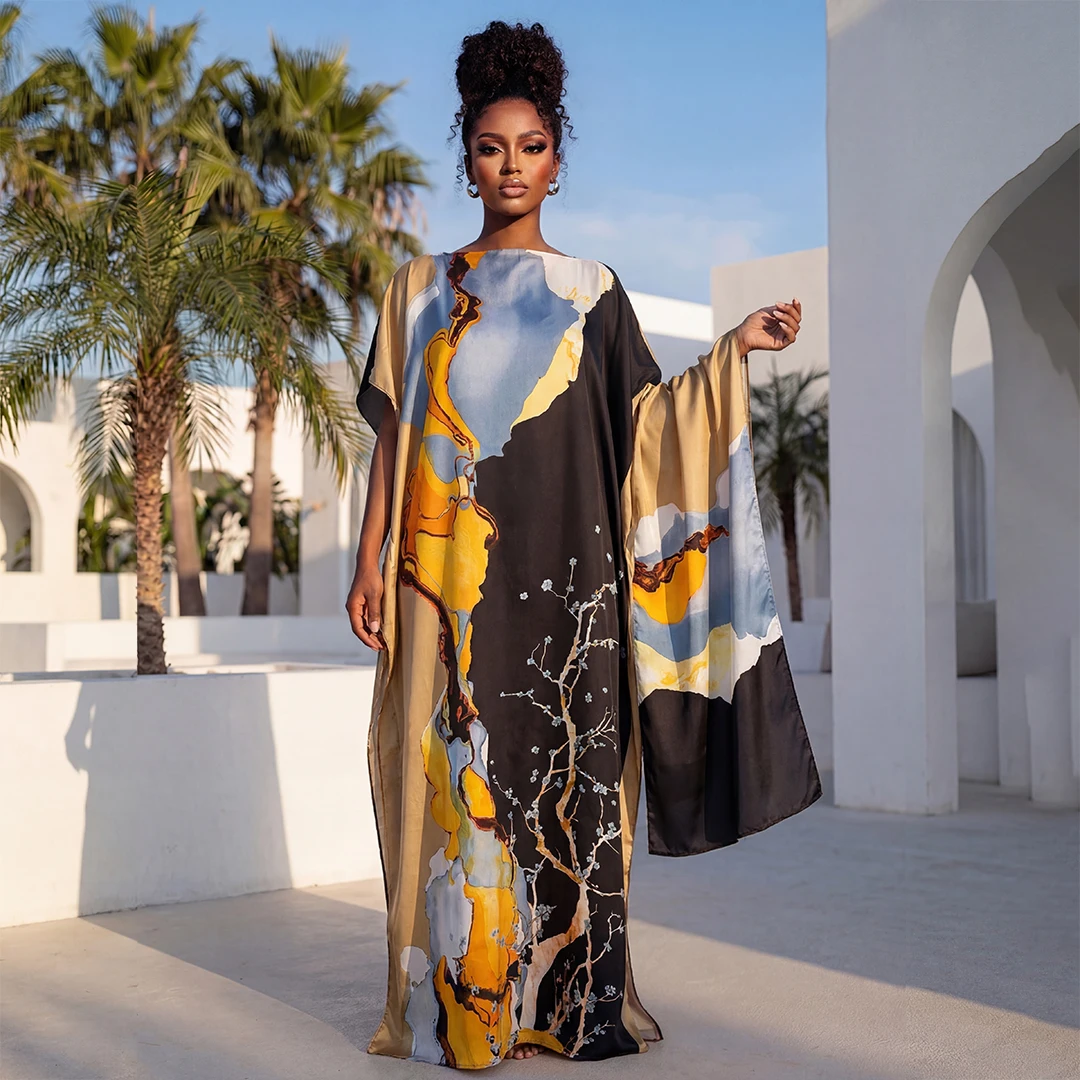 شال طويل بتصميم MUMU من موضة د - مراجعة Women Accessories Dubai وسعره