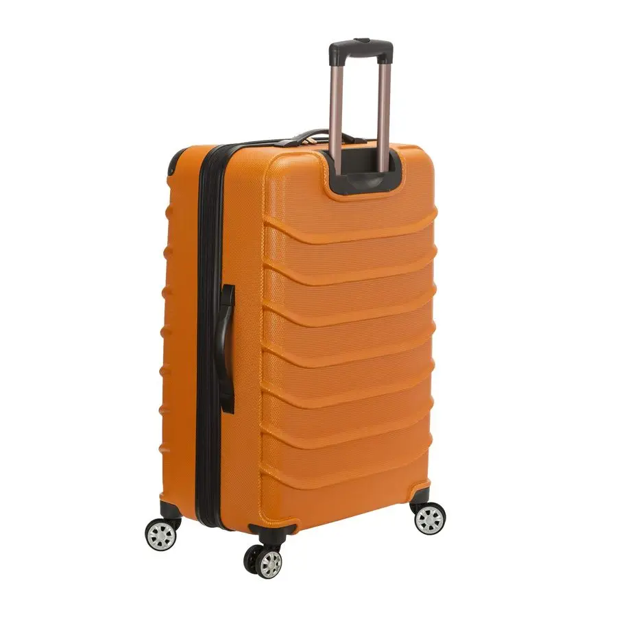 Hardside 2Piece Expandable Spinner Luggage Set, Orange, 2Piece Set 20 28