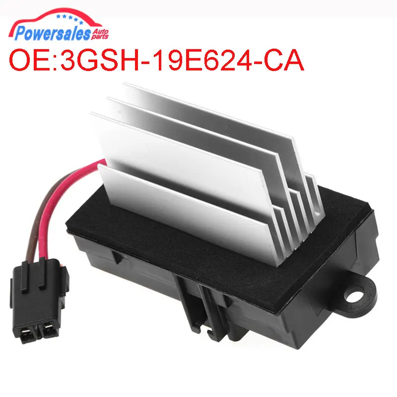 Novo módulo de controle do resistor do ventilador do motor do ventilador do aquecedor para 2003-2007 HUMMER H2 3GSH-19E624-CA 3GSH19E624CA