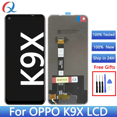 OPPO용 K9x LCD 어셈블리, OPPO K9X PGCM10 화면 교체 휴대폰 LCD, OPPO k9x 디스플레이용