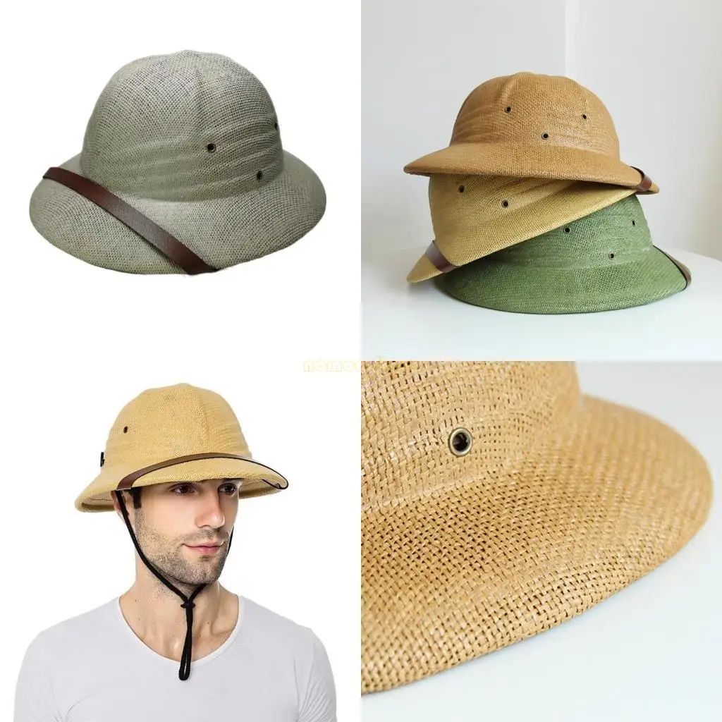 

Pith Косплей Шляпа ручной работы для праздника Повседневная одежда Вечеринка Элегантная соломенная шляпа