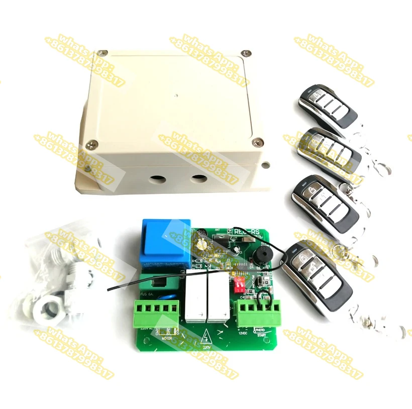 1PC roller shutter motor controller plate card  Receiver Remote control 220v roller shutter rf receiver remote control kit