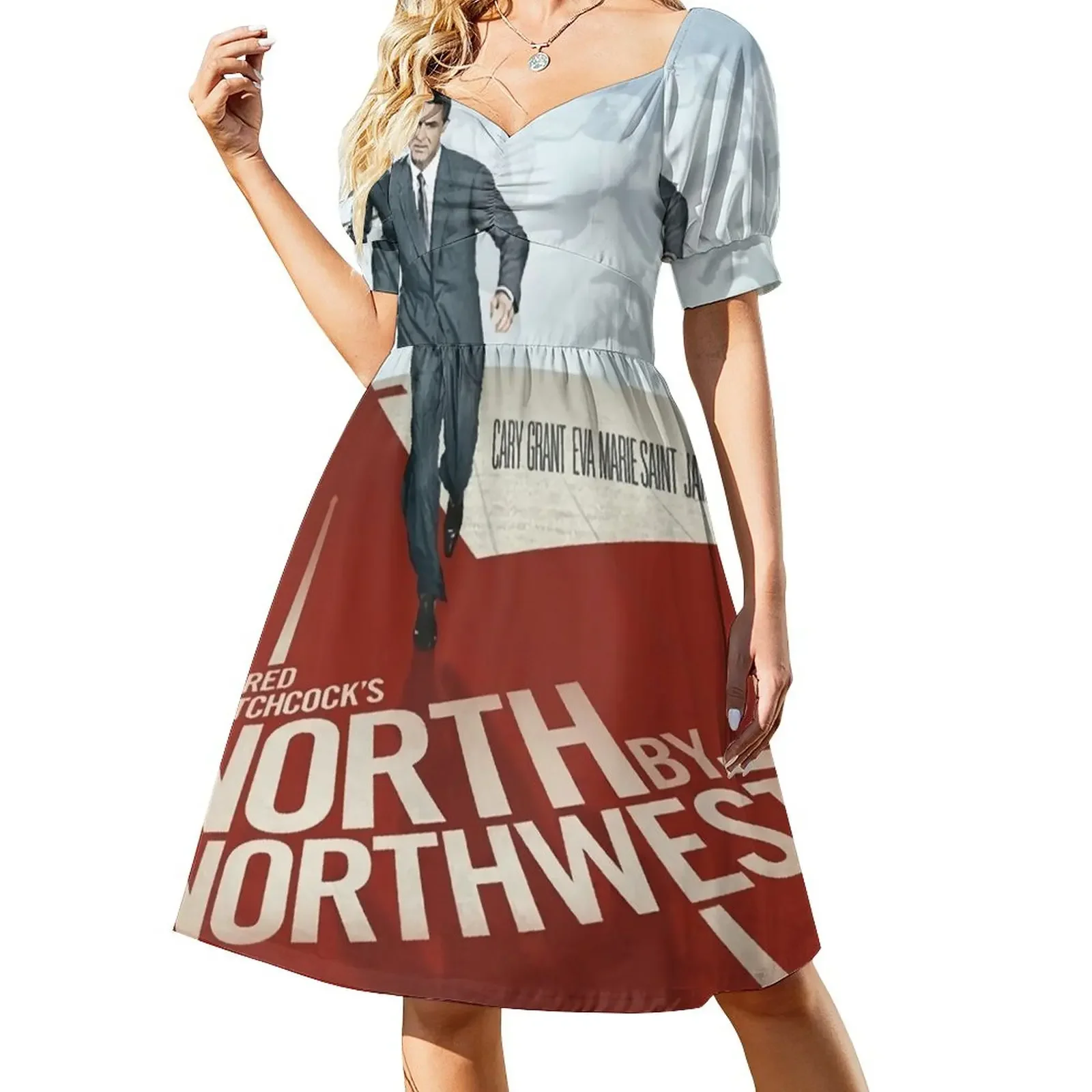 North by Northwest (1959) Short-Sleeved Dress summer dress womens 2025 women's evening dresses party dress women elegant luxury