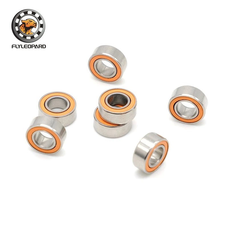 Imagem -02 - Rolamento Cerâmico Smr105rs cb Abec7 Miniatura rc Motor Smr1052rs Rolamentos de Esferas Si3n4 10 Pcs